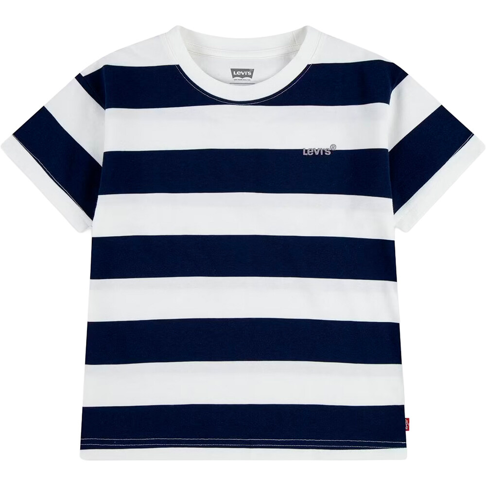 Levi'S camiseta manga corta niño LVB BIG STRIPE TEE vista frontal