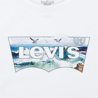 Levi'S camiseta manga corta niño LVB CRASHING WAVES BATWING TEE vista detalle