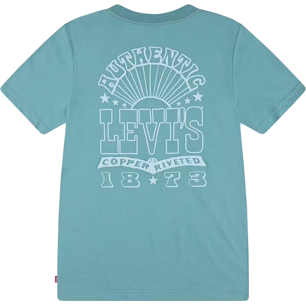 Levi'S camiseta manga corta niño LVB SUN BURST TEE vista trasera