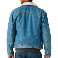 Levi'S chaquetas hombre TYPE 3 SHERPA TRUCKER vista trasera