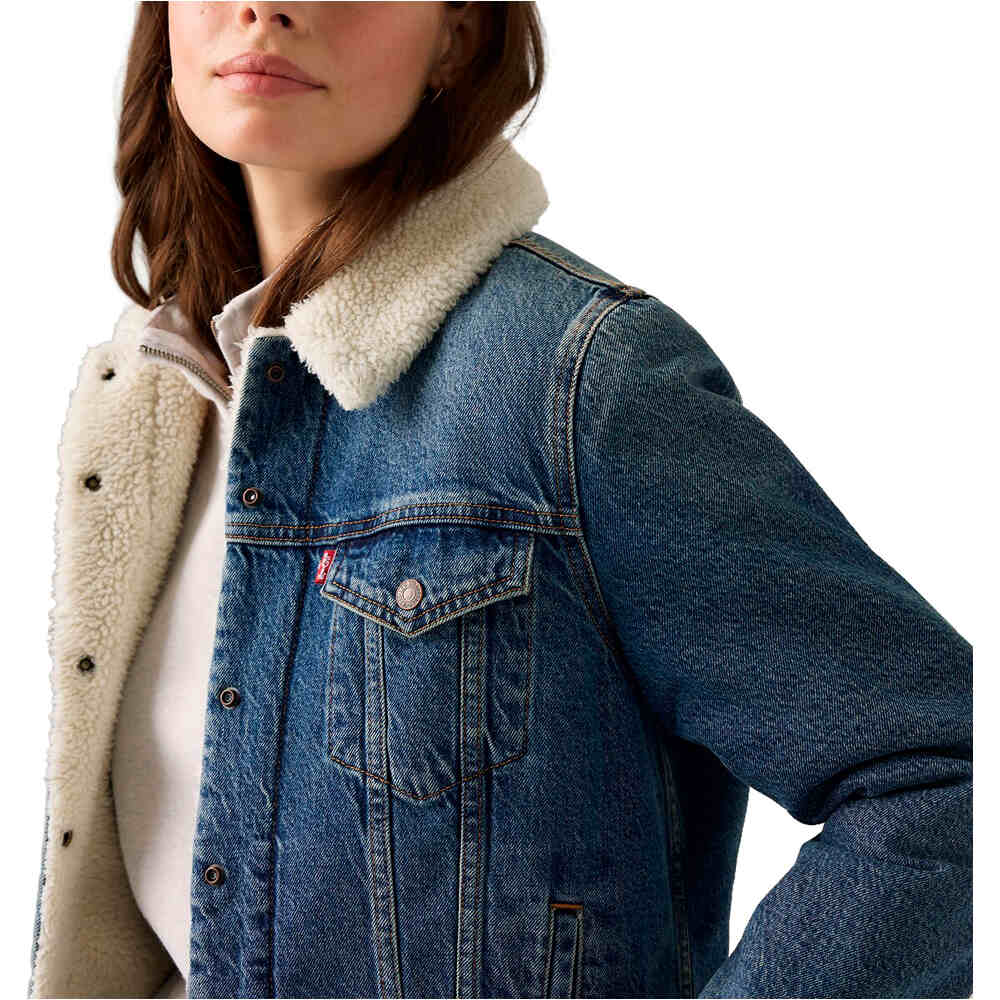 Levi'S chaquetas mujer ORIGINAL SHERPA TRUCKER 03