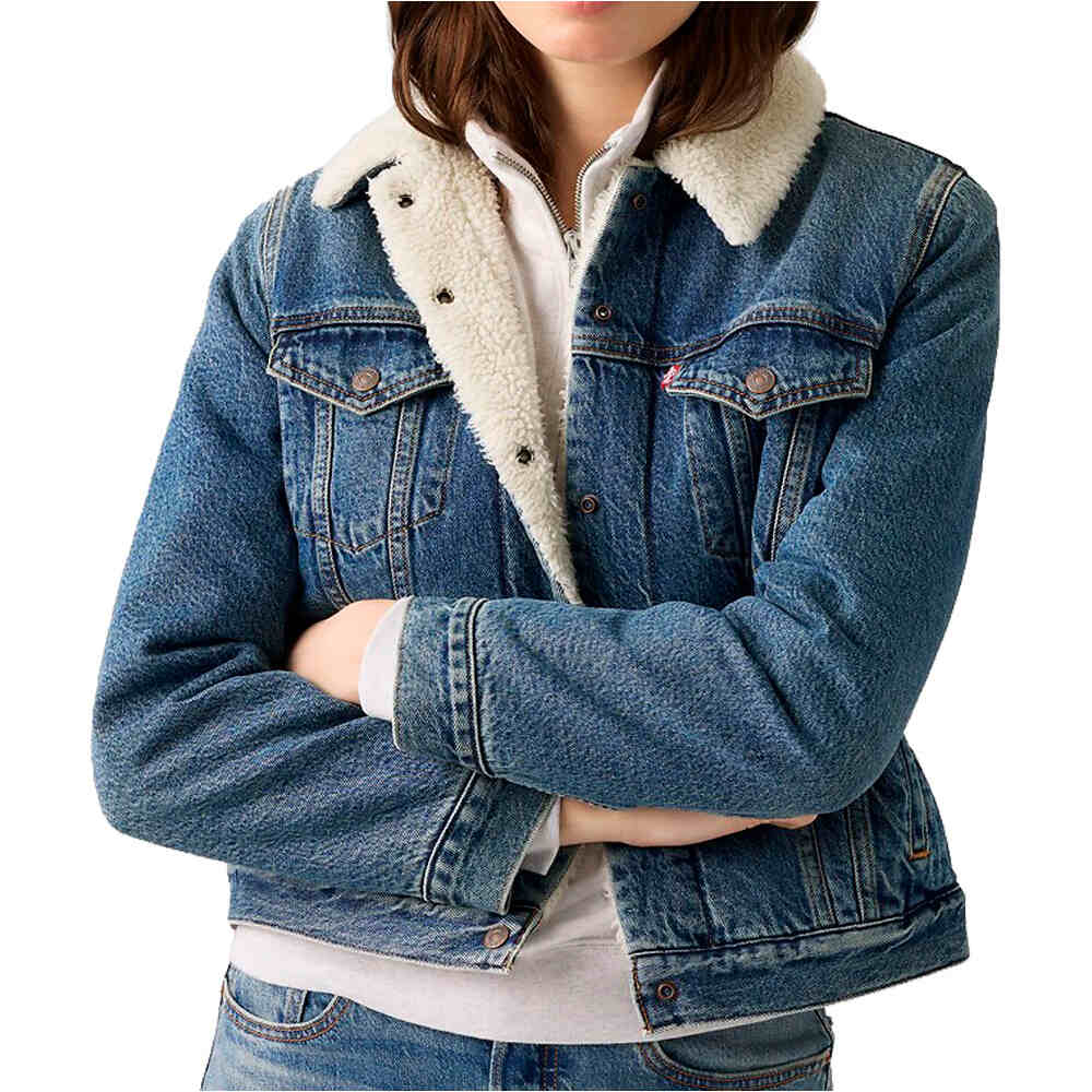 Levi'S chaquetas mujer ORIGINAL SHERPA TRUCKER vista detalle
