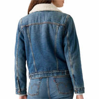 Levi'S chaquetas mujer ORIGINAL SHERPA TRUCKER vista trasera