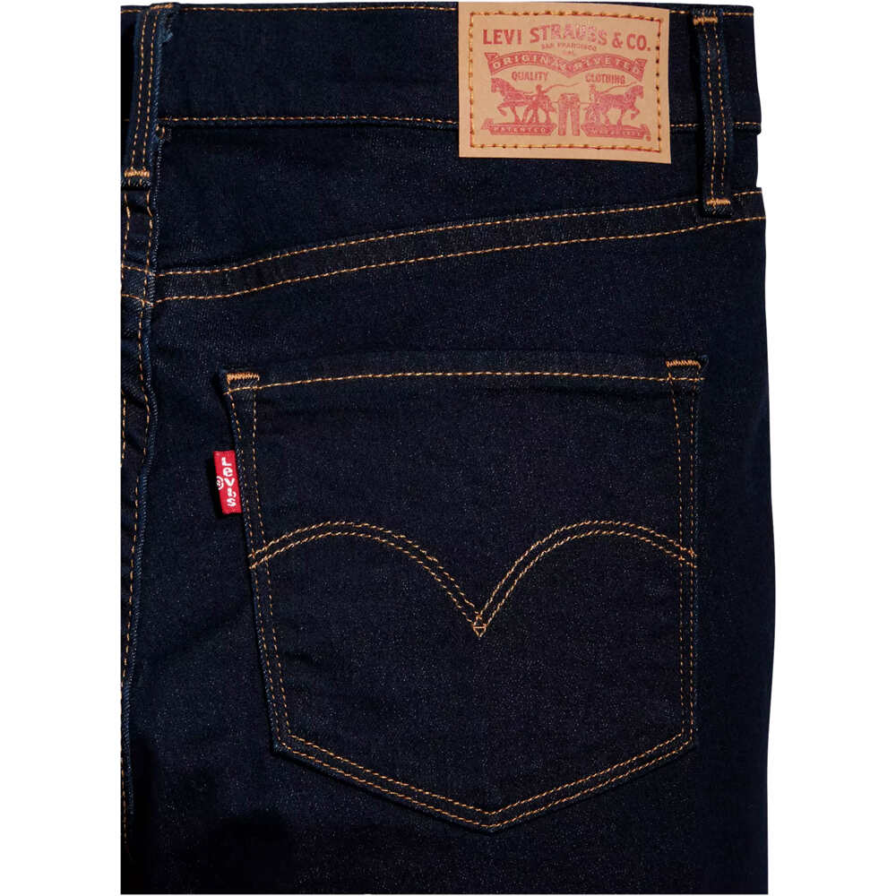 Levi'S pantalón mujer 314 SHAPING STRAIGHT DARK INDIGO - FLAT FINISH 04