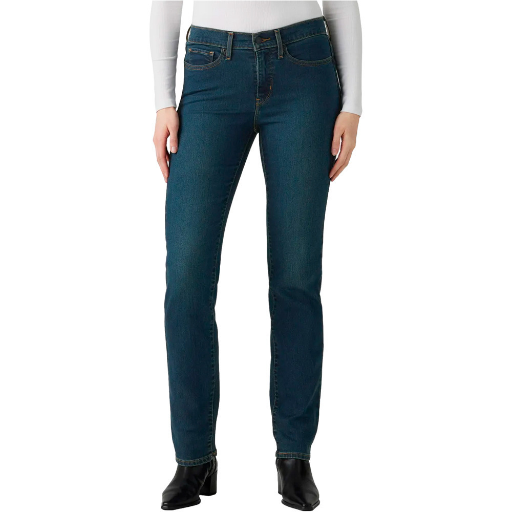 Levi'S pantalón mujer 314 SHAPING STRAIGHT vista frontal
