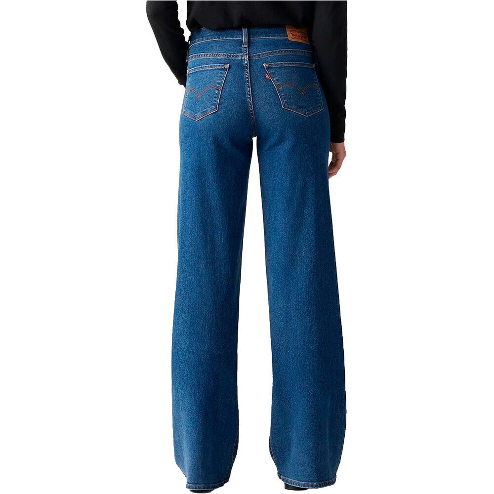 Levi'S pantalón mujer 318 SHAPING WIDE LEG vista trasera