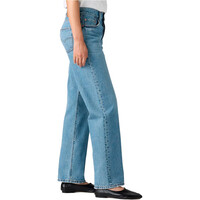 Levi'S pantalón mujer 501 90S MED INDIGO - WORN IN vista detalle