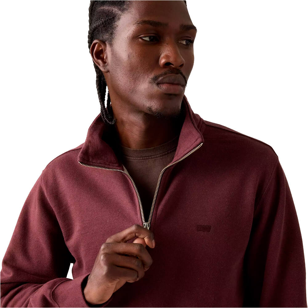 Levi'S sudadera hombre ORIGINAL HM 1/4 ZIP vista detalle
