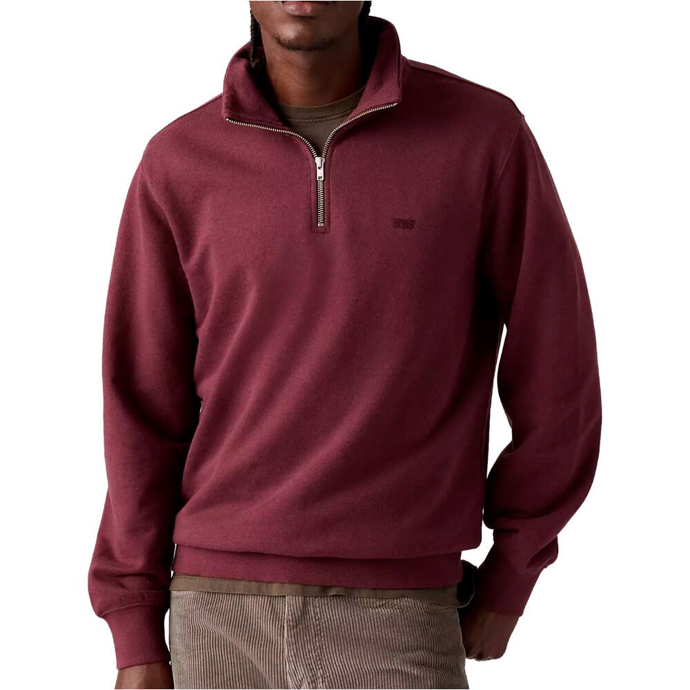 Levi'S sudadera hombre ORIGINAL HM 1/4 ZIP vista frontal