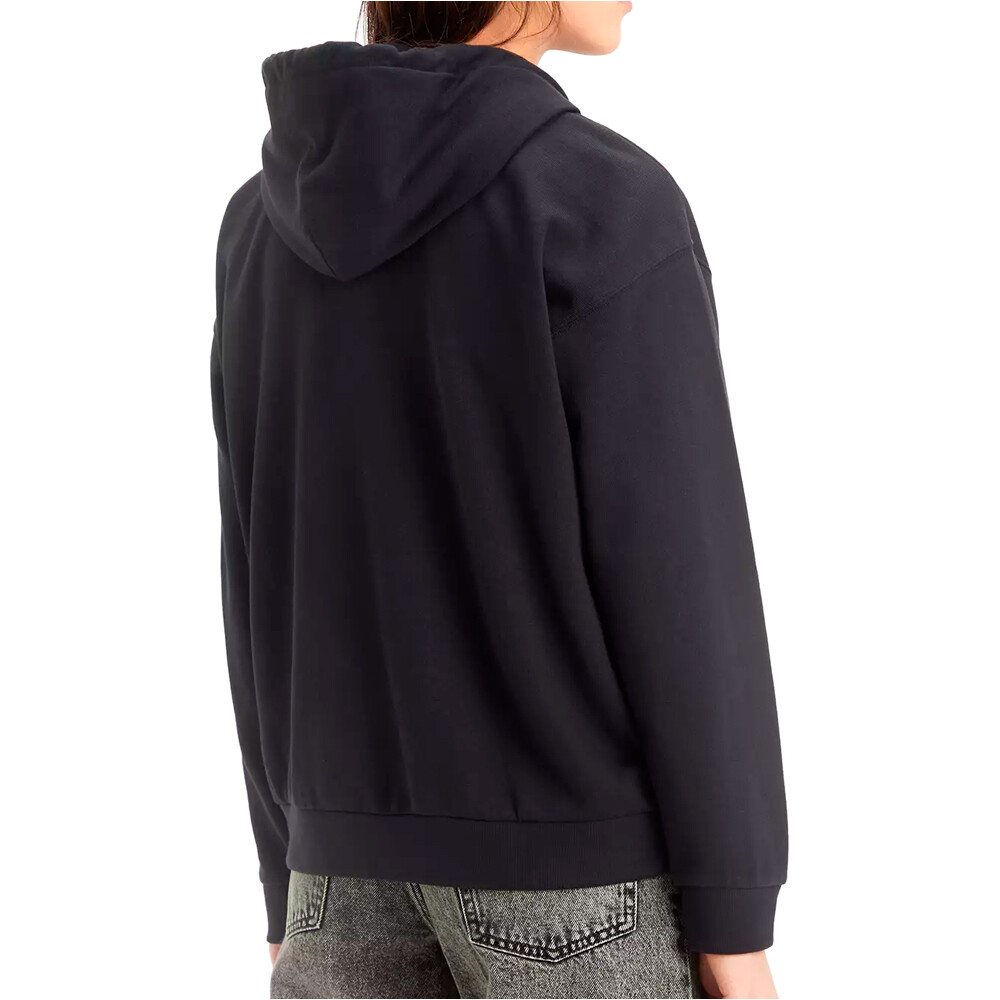 Levi'S sudadera mujer EVERYDAY HOODIE BLACKS vista trasera