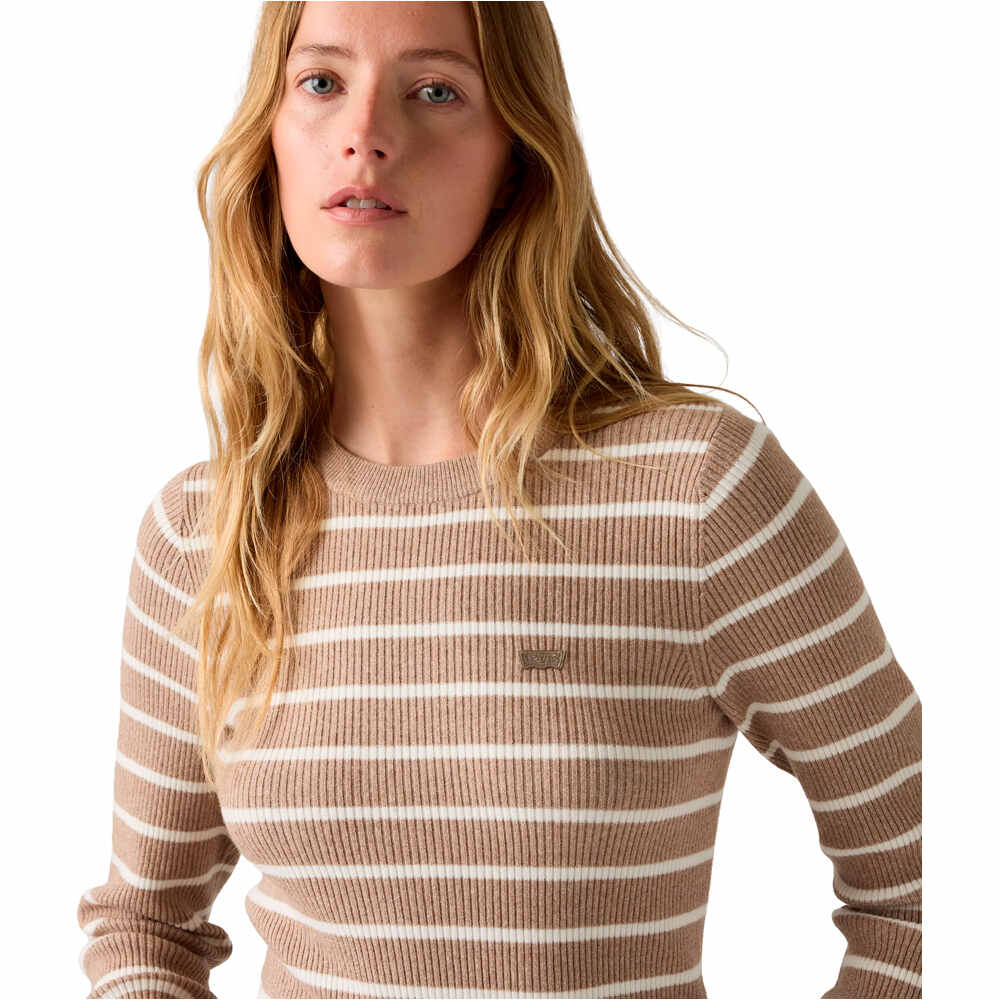 Levi'S sudadera mujer RIB CREW SWEATER 03