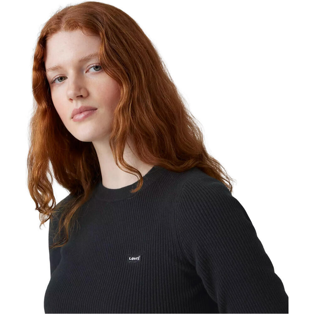 Levi'S sudadera mujer RIB CREW SWEATER vista detalle