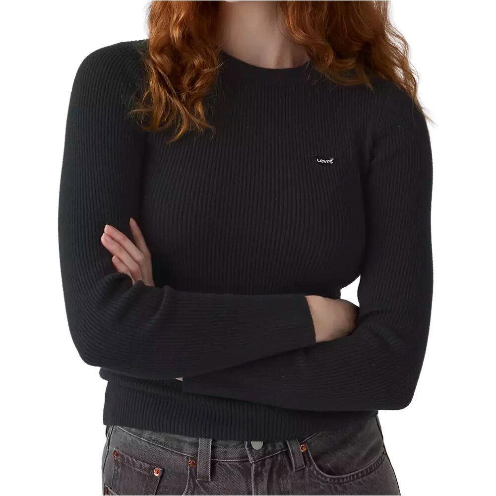 Levi'S sudadera mujer RIB CREW SWEATER vista frontal
