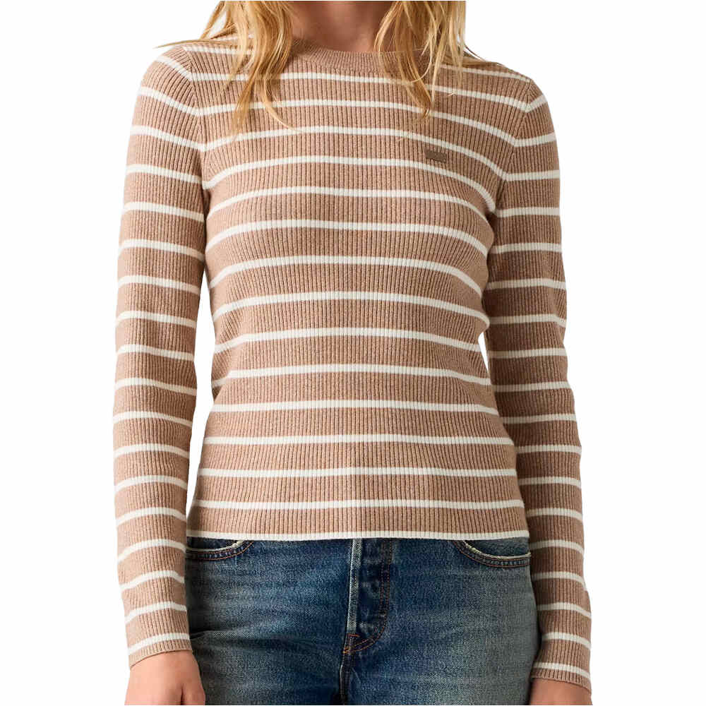 Levi'S sudadera mujer RIB CREW SWEATER vista frontal