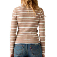 Levi'S sudadera mujer RIB CREW SWEATER vista trasera