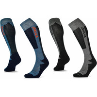 Lorpen calcetines esquí MSTP WOOL SKI TWO PACK 2 BLUE/BLACK vista frontal