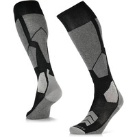 Lorpen calcetines esquí MWSL WOOL SKI LIGHT BLACK vista frontal