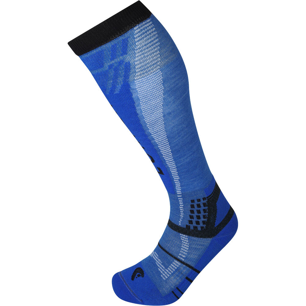 Lorpen calcetines esquí S3MLC MENs T3 SKI LIGHT ECO MEDITERANEEN vista frontal
