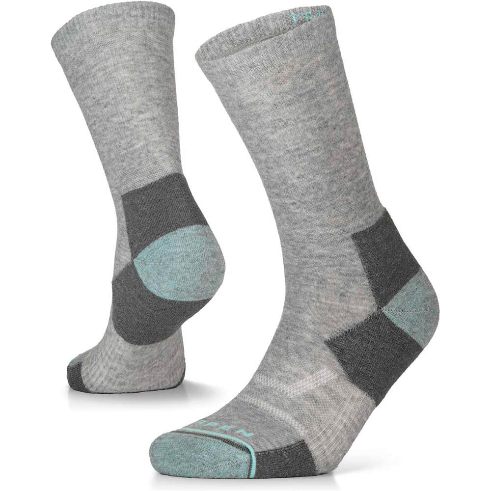 Lorpen calcetines montaña MHLCW MERINO HIKE LIGHT CREW W vista frontal