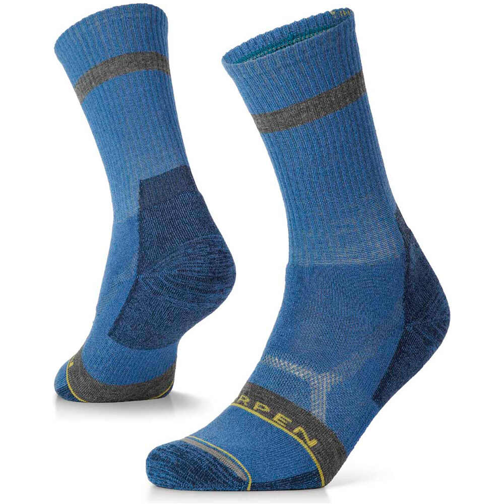 Lorpen calcetines montaña MHMCM MERINO HIKE MIDWEIGHT CREW M vista frontal