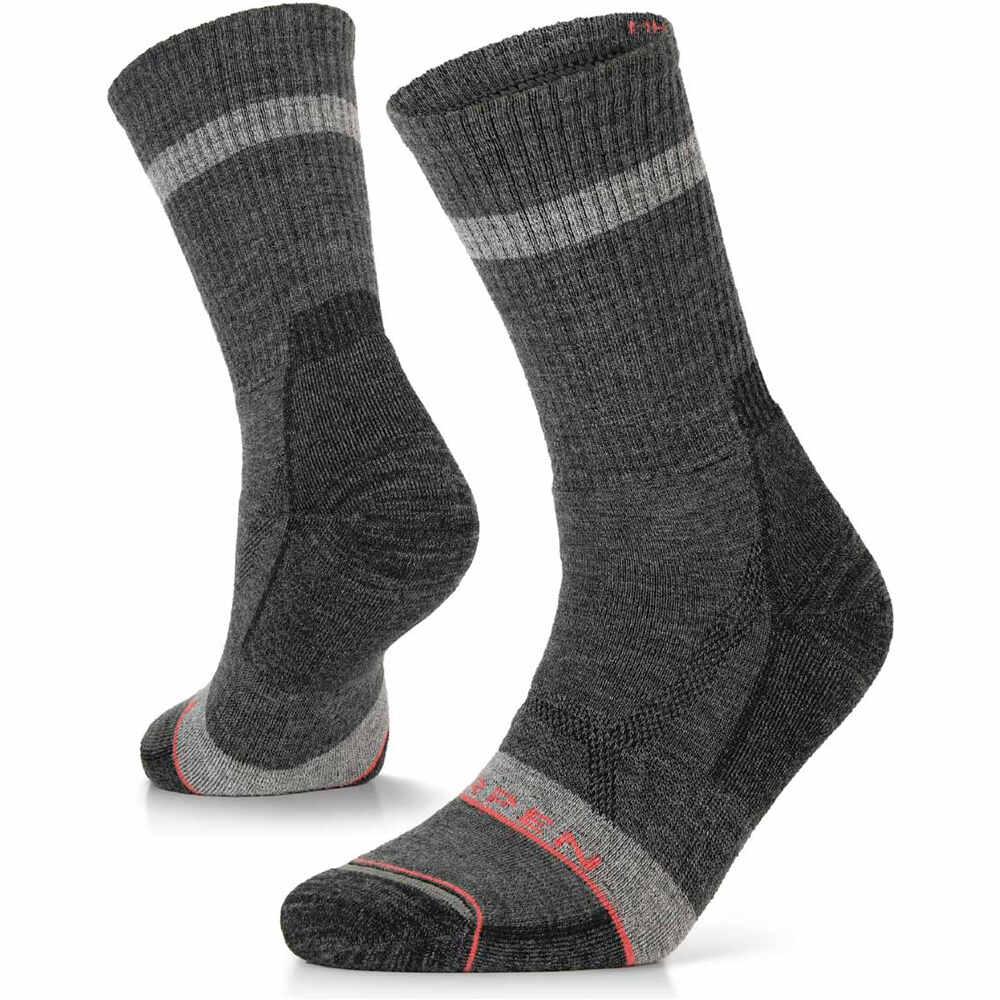 Lorpen calcetines montaña MHMCW MERINO HIKE MIDWEIGHT CREW W vista frontal