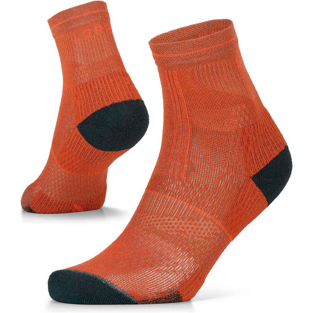 Lorpen calcetines montaña PTLCS PRO TREK COOLMAX LIGHT SHORTY vista frontal