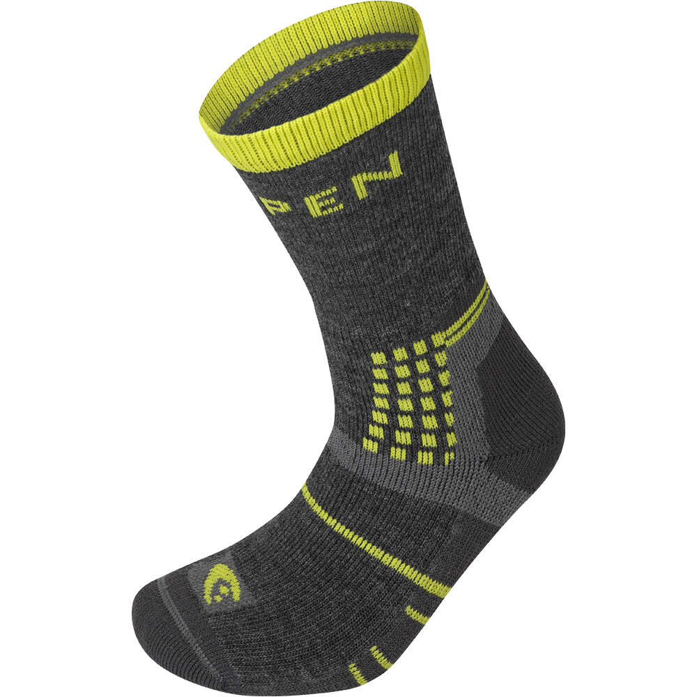 Lorpen calcetines montaña T3MWC T3 WOMEN MIDWEIGHT HIKER ECO vista frontal