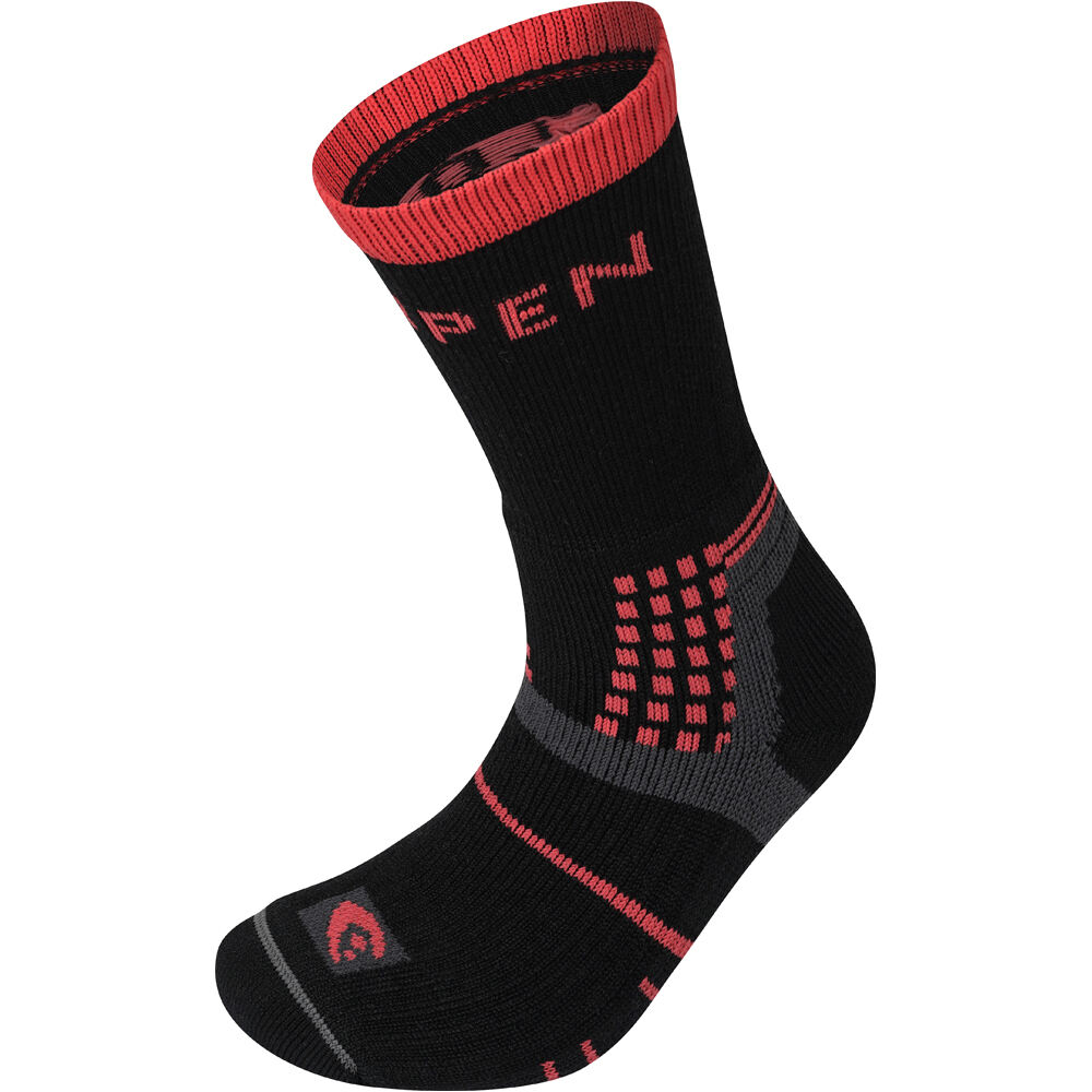 Lorpen calcetines montaña T3MWC T3 WOMEN MIDWEIGHT HIKER ECO vista frontal
