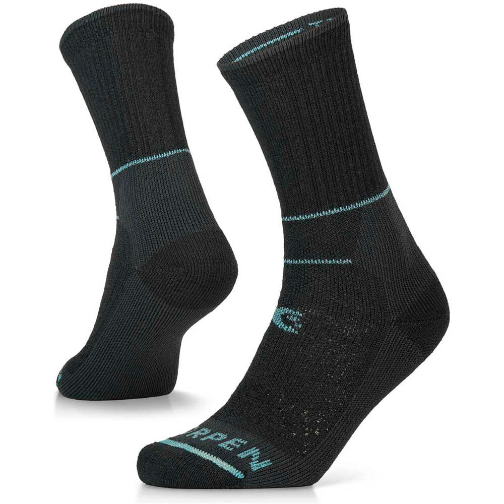 Lorpen calcetines montaña TTMH RE-THERMIC MID HIKER vista frontal