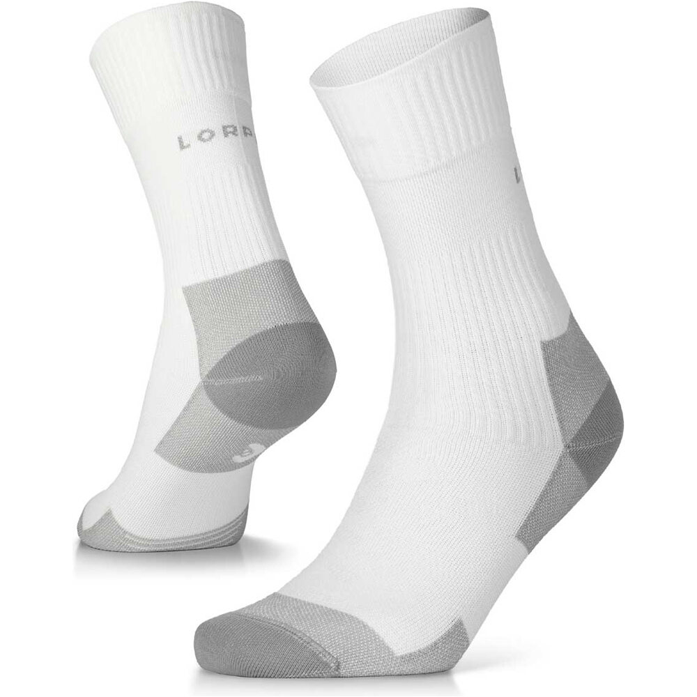 Lorpen calcetines running PRRC RE MADE RUN CREW vista frontal
