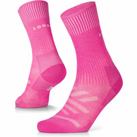 Lorpen calcetines running PRRC RE MADE RUN CREW vista frontal