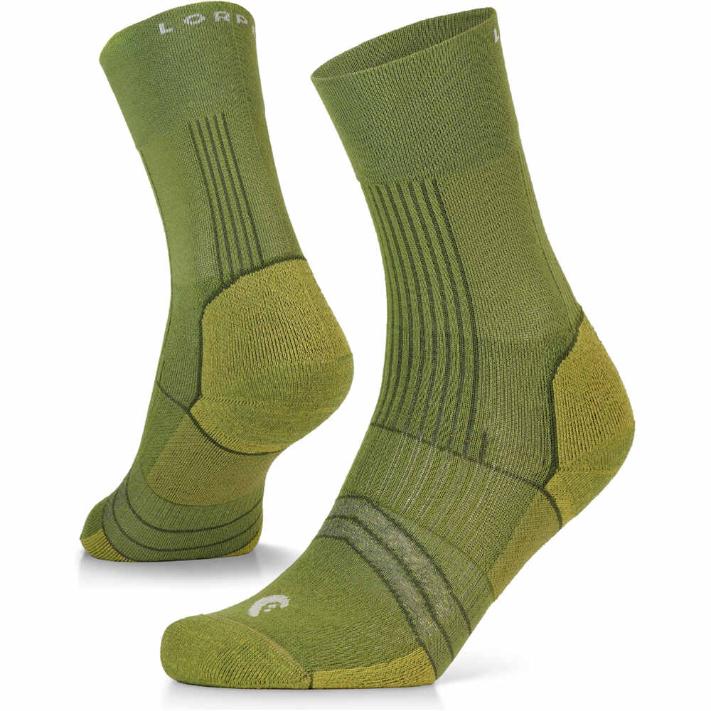 Lorpen calcetines running PRTC PRO TRAIL RUN CREW vista frontal