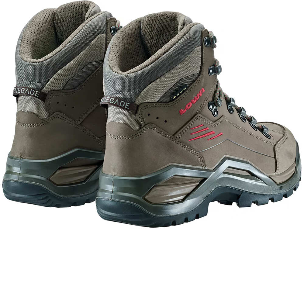 Lowa bota trekking hombre RENEGADE EVO GTX MID vista trasera