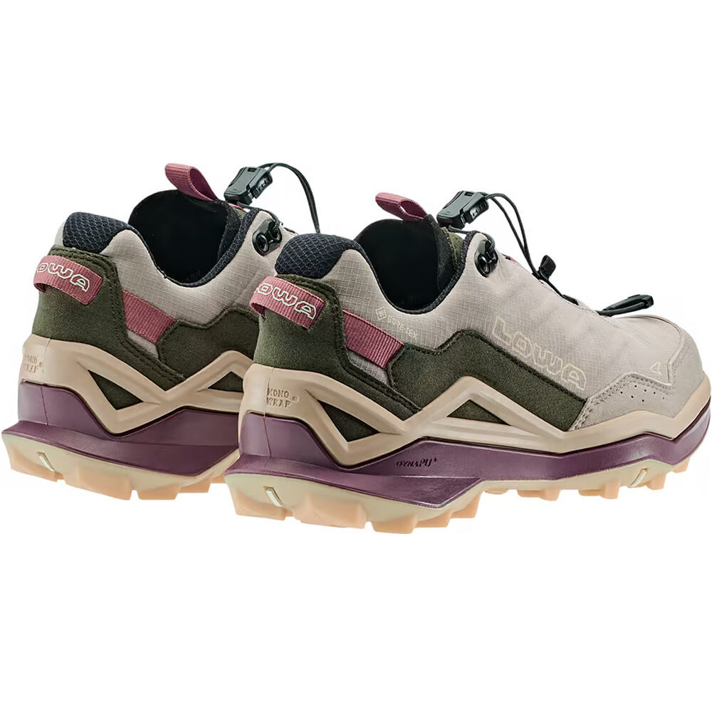 Lowa zapatilla trekking mujer MADDOX PRO GTX LO SL Ws vista trasera