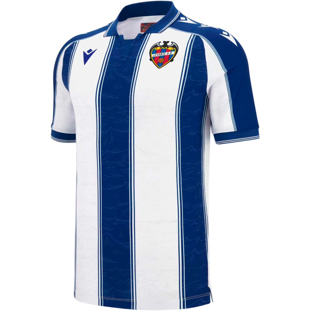 Macron camiseta de fútbol oficiales LEVANTE 26 AWAY SHIRT SS SR vista frontal