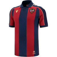 Macron camiseta de fútbol oficiales LEVANTE 26 HOME SHIRT SS SR vista frontal