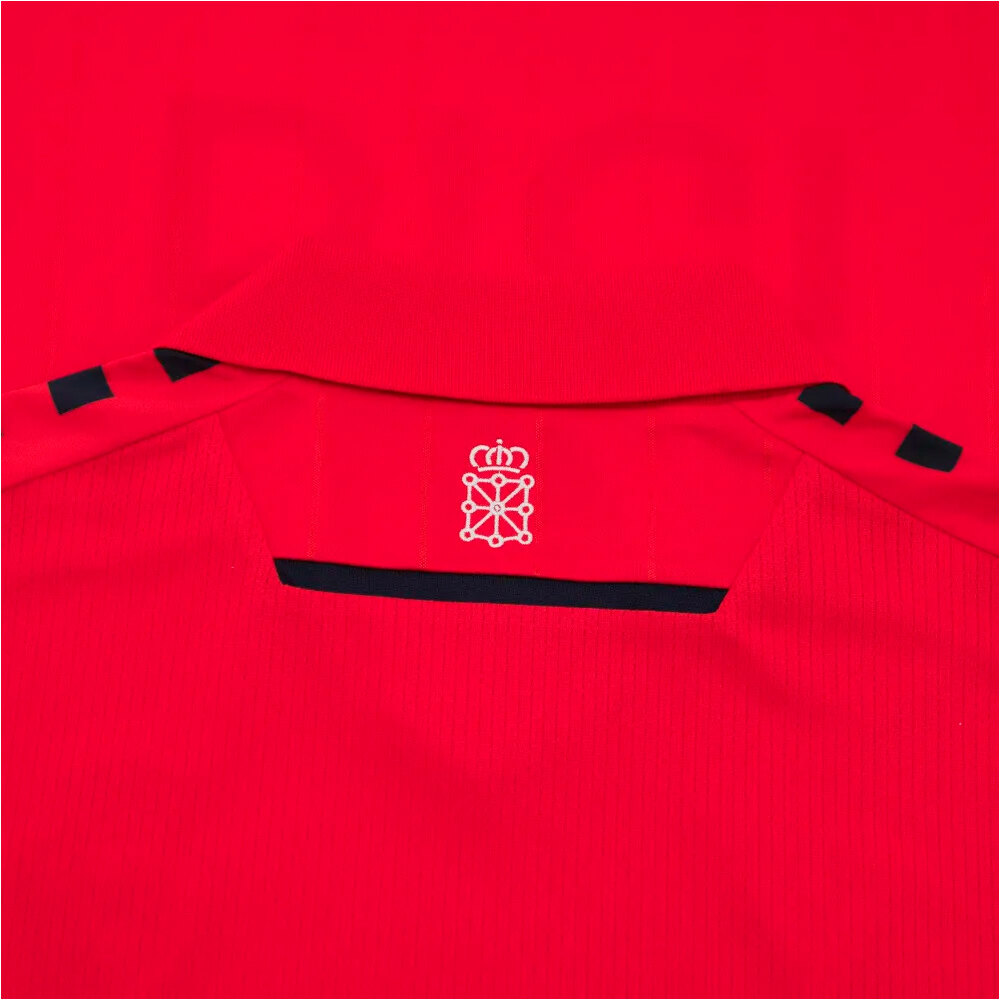 Macron camiseta de fútbol oficiales OSASUNA 26 HOME SHIRT SS SR 03