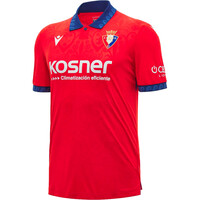 Macron camiseta de fútbol oficiales OSASUNA 27 HOME SHIRT SS SR vista frontal