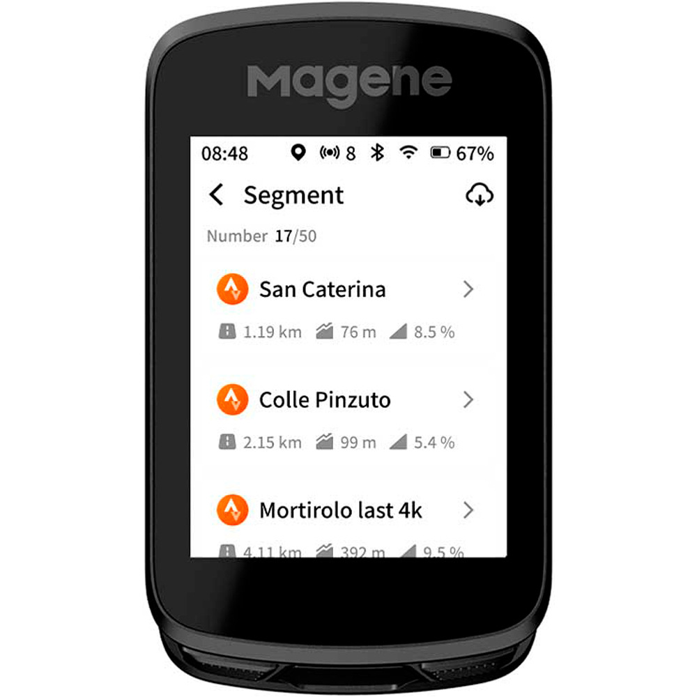 Magene gps bicicleta CICLOCOMPUTADOR GPS C606 PRO 04