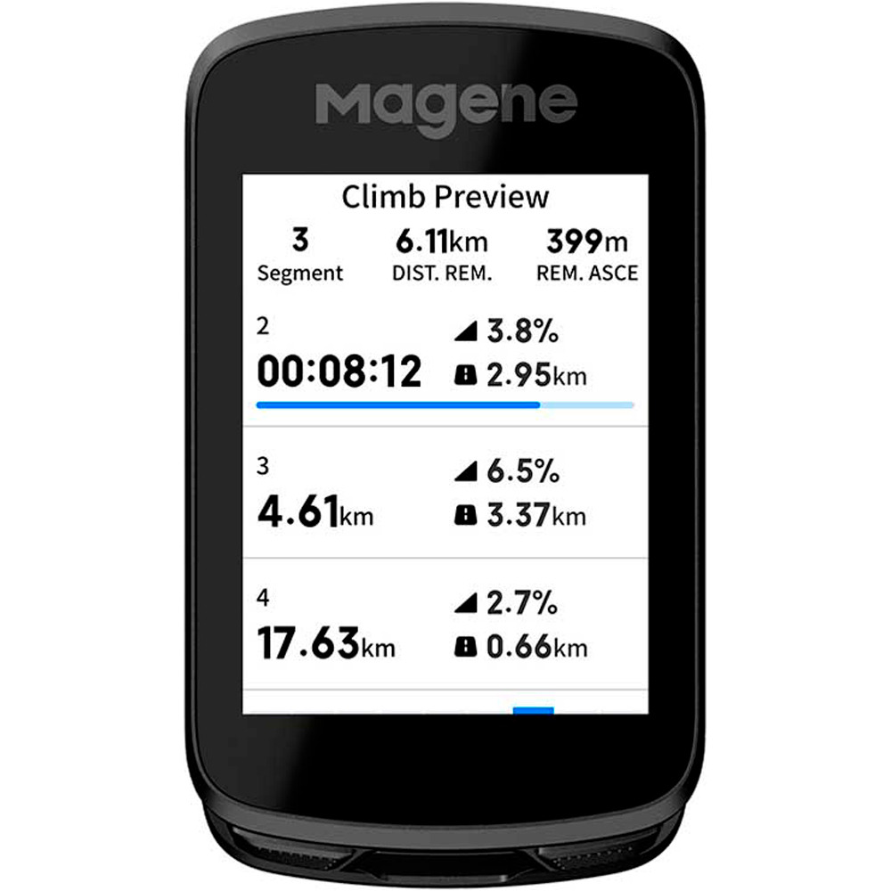 Magene gps bicicleta CICLOCOMPUTADOR GPS C606 PRO 07