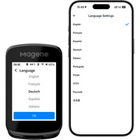 Magene gps bicicleta CICLOCOMPUTADOR GPS C606 PRO 19