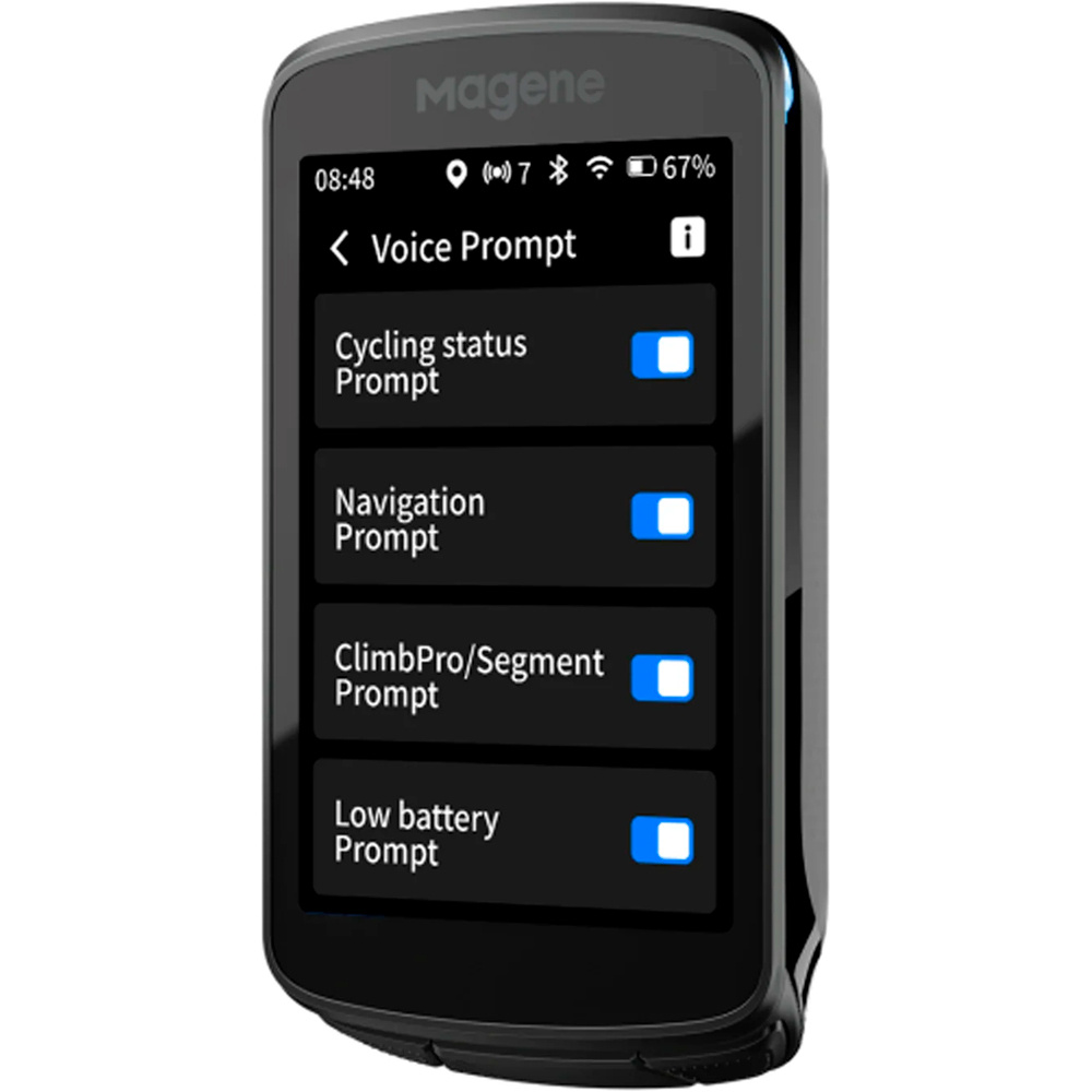 Magene gps bicicleta CICLOCOMPUTADOR GPS C706 02