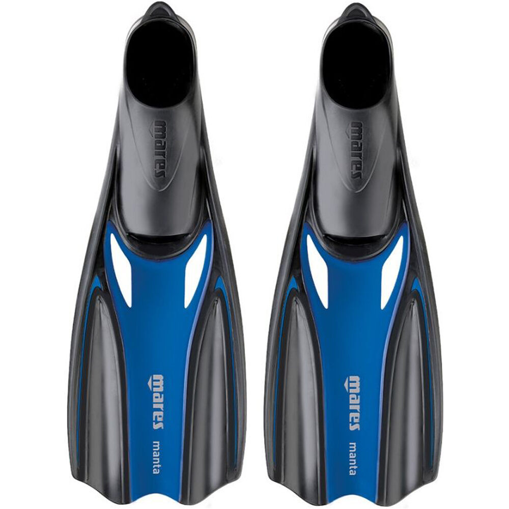 Mares aletas de buceo Fins MANTA vista frontal