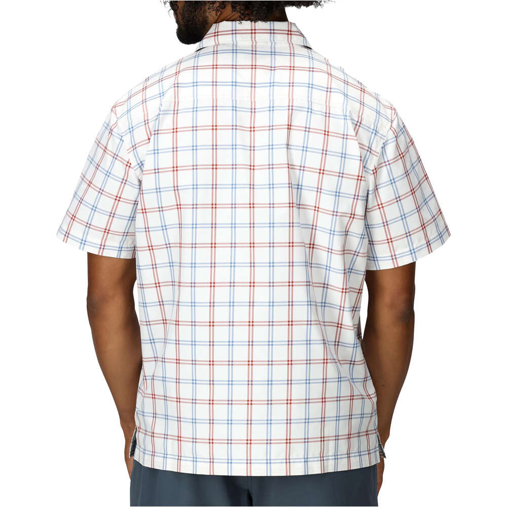 Marmot camisa montaña manga corta hombre AirExchange SolarShield Camp Novelty SS Shirt vista trasera