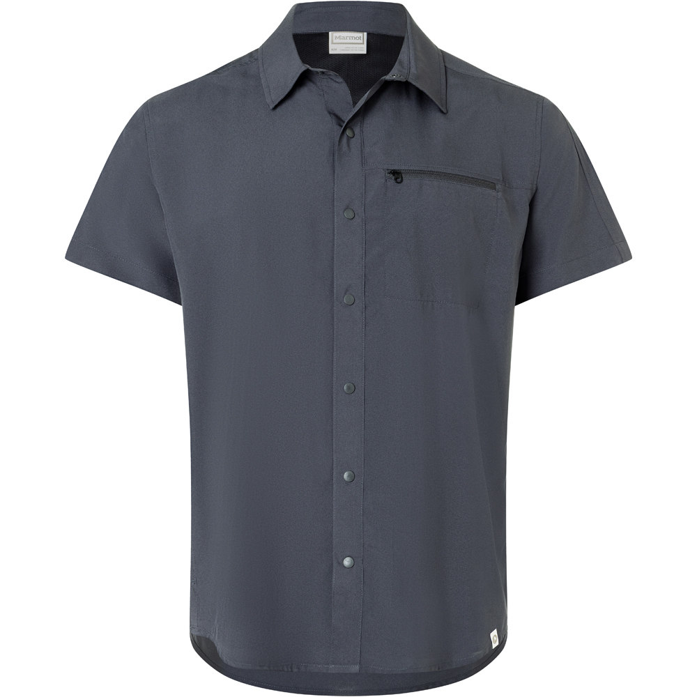Marmot camisa montaña manga corta hombre Spring Creek SS vista detalle
