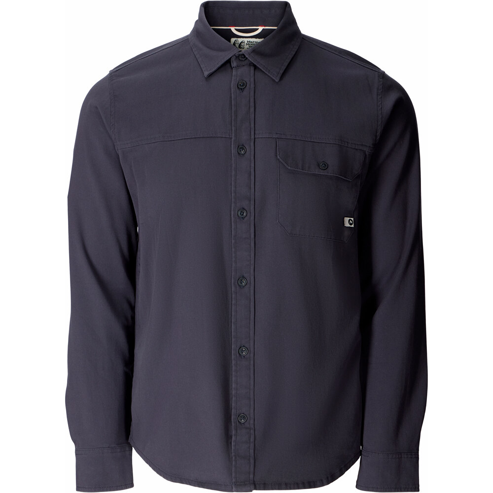 Marmot camisa montaña manga larga hombre Hidden Peak Twill Button Down LS 03