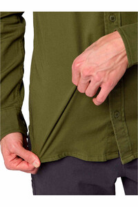Marmot camisa montaña manga larga hombre Hidden Peak Twill Button Down LS vista detalle