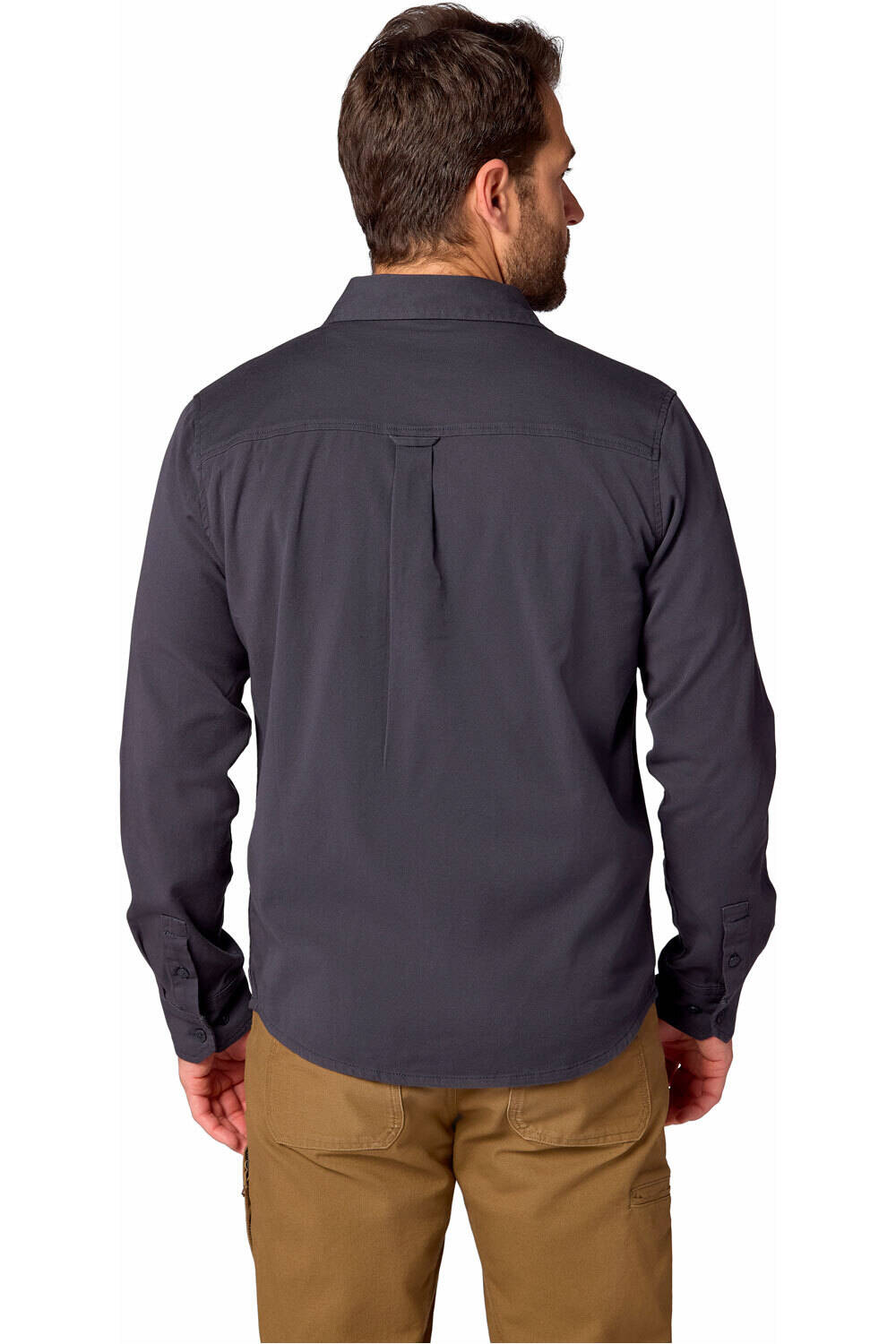 Marmot camisa montaña manga larga hombre Hidden Peak Twill Button Down LS vista trasera
