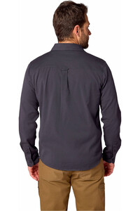 Marmot camisa montaña manga larga hombre Hidden Peak Twill Button Down LS vista trasera