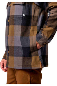 Marmot camisa montaña manga larga hombre Pinecrest Heavyweight Flannel Overshirt vista detalle